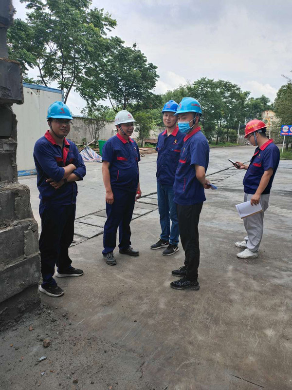 公司開展二季度安環(huán)、消防、防汛綜合大檢查