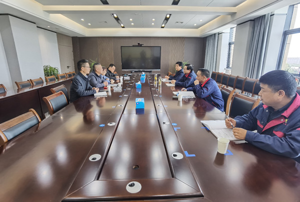葛洲壩集團(tuán)、中鐵十四局集團(tuán)到公司調(diào)研
