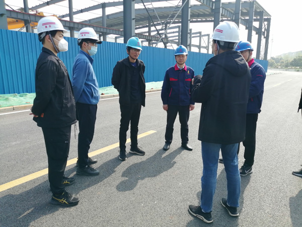 市生態(tài)環(huán)境局到鋼構(gòu)公司檢查環(huán)保工作 市生態(tài)環(huán)境局到鋼構(gòu)公司檢查環(huán)保工作